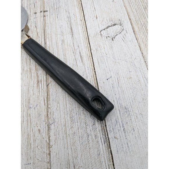 Ekco Pizza Cutter #7 Blade 2 5/8" Diameter 8" USA Stainless Steel Black - Picture 6 of 6